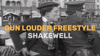 SHAKEWELL  GUN LOUDER FREESTYLE LYRIC VIDEO [upl. by Marybella]