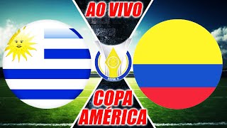 URUGUAI 0 X 1 COLÔMBIA  COPA AMÉRICA  SEMIFINAL [upl. by Tonjes]