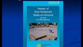 Design and Construction of PostTensioned Slabs on Ground Using the PTI Method [upl. by Close897]