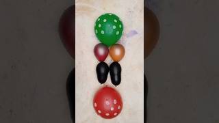 Multi Color Water Balloons Popping Reverse ASMR Satisfying [upl. by Tillio]