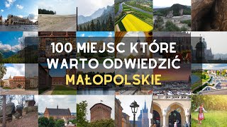 100 miejsc które warto zobaczyć w Małopolsce  Atrakcje turystyczne województwa małopolskiego [upl. by Drusus]