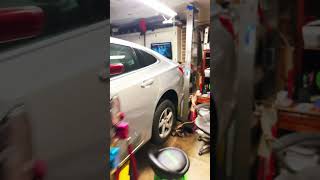 Exhaust cam reluctor ring damaged cam replacement 2017Malibu chevy limpmode cars automotive [upl. by Keely]