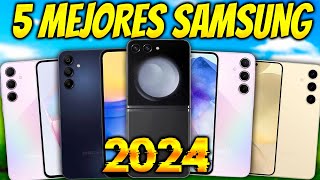 ¿QUE SAMSUNG COMPRAR LOS 5 MEJORES CELULARES SAMSUNG 2024 [upl. by Nicolle]