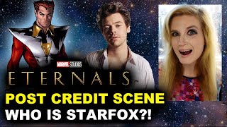 Eternals Post Credit Scene BREAKDOWN  Spoilers Ending Explained [upl. by Roberta]