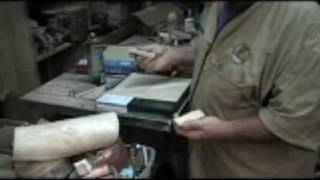 Prepping Corian for Turning [upl. by Ahseal]