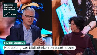 Zijn bibliotheken buurthuizen en bewonersorganisaties levensreddend  Studio Erasmus [upl. by Nirret]