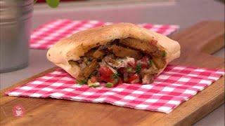 Pita met vegan shoarma  KOFFIETIJD [upl. by Kylander]