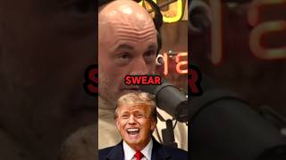 Joe rogan reacts to Trump answers woke Democrat [upl. by Einre]