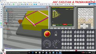 HOW TO USE SUBPROGRAM IN CNC MILLING FANUC  CNC PROGRAMMINGSUB ROUTINE CAM [upl. by Matty451]