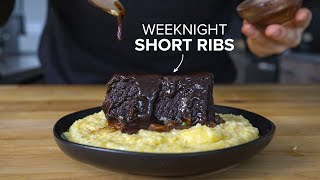 Why Braised Short Ribs are a perfect make ahead meal [upl. by Yelhs595]