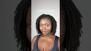 1 year VS 2 years VS 3 years LOCD locd microlocs growthjourney locjourney microlocsjourney [upl. by Lizbeth]