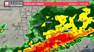 Live weather radar stream for Atlanta Georgia [upl. by Llenrod765]