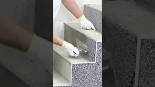 Pose de tapis de pierre  avec du granite et du résine epoxy [upl. by Nyrroc]