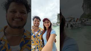 Ham Phi Phi Island Pohoch Gaye 😍🏝️ shorts trendingshorts travel minivlog viral meghachaube [upl. by Pyotr367]