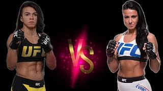 Cláudia Gadelha VS Ashlee Evans Smith  PESO GALO F [upl. by Ahsurej359]