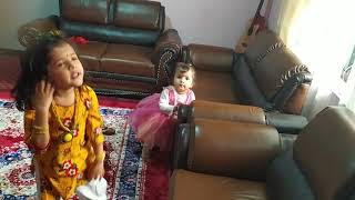 Chhuchi chhori pyari chhori  cover kids fun [upl. by Aloibaf]