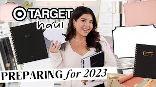 PREPARING for 2023  TARGET haul Planners Organization  More VLOGMAS day 17 [upl. by Tasiana264]