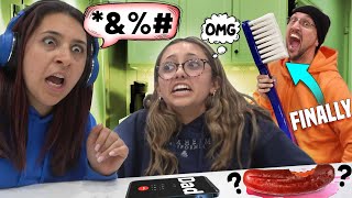 Moms Deaf Prank Call 😂 Chamoy Pickle Breath Brush Teeth FV Family Random Vlog Christmas Begin [upl. by Araeic]