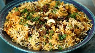 Kerala Biryani Recipe  Vegetarian Maincourse Recipe  Masala Trails With Smita Deo [upl. by Ellett]