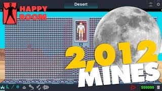 Happy Room – Desert Mode record with every mine possible  quotTo the Moonquot Achievement [upl. by Plate]