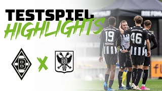 TestspielHighlights Borussia  St Truiden [upl. by Aynekal]