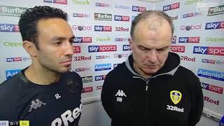 Leeds Uniteds Marcelo Bielsa interview owning Sky Sports Jonathan Oakes pre Sheff Utd [upl. by Norrv]