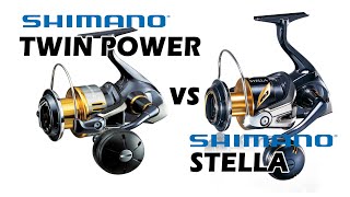 Shimano Stella vs Shimano Twin Power Review and Comparison [upl. by Brockwell]