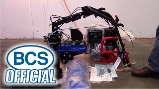 Unboxing and Setting Up a BCS TwoWheel Tractor [upl. by Ysabel]