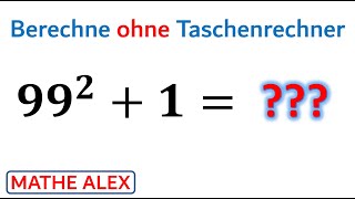 Berechne ohne Taschenrechner  Mathe Rätsel  Potenzen berechnen  Kopfrechnen  Mathe Alex [upl. by Donall872]