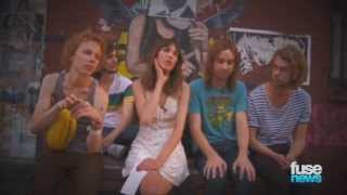 Alexa Chung Interviews Tame Impala Fuse News [upl. by Eirek478]