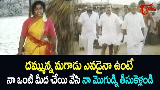 దమ్మున్న మగాడు ఎవడైనా ఉంటే నా ఒంటి మీద చేయి వేసి Ultimate Movie Scenes  TeluguOne [upl. by Eugen]