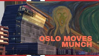 HISTORY OF THE NEW MUNCH MUSEUM in Oslo Norway [upl. by Timms]