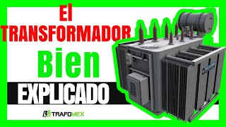 🔥TRANSFORMADORES ELÉCTRICOS De Potencia👉Sus PARTES Muy Bien EXPLICADAS⚡⚡⚡ [upl. by Nnylarej]