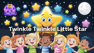 Twinkle Twinkle Little Star  Nursery Rhymes  Rhyme for Kids  Sing Along [upl. by Aistek476]