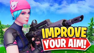 How To Get BETTER AIM in Fortnite Improve Your Aim FAST  Fortnite Season 4 Tips amp Tricks [upl. by Naujet]