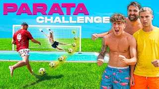 🧤⚽ PARATA CHALLENGE in PISCINA in VILLA ELITES [upl. by Gimble]