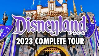 Disneyland Park 2023  Full Walkthrough amp Ride POVs 4K [upl. by Dolloff266]