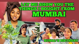 Let Me Show You The Things I Bought From Mumbai  Kunals Birthday konkanivlog [upl. by Elttil]