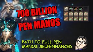 18 trillion silver spent on PEN manos enhancing dream  Path to FULLPEN manos accessories [upl. by Devonna219]