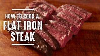 How to Cook a Flat Iron Steak [upl. by Oalsinatse]