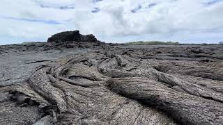 Vast Pahoehoe Lava Fields on Big Island Hawaii [upl. by Rairb191]