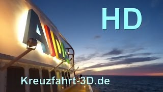 AIDA Reisebericht Mittelmeer Kreuzfahrt  Tag 2  Seetag 1 Westliches MM mit AIDAmar HD  2D [upl. by Enilada]