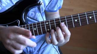 Part 10 Ultraviolet U2 Guitar Tutorial  Lesson  Second Chorus contd [upl. by Hizar]