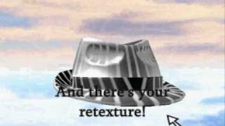 How to retexture any hat on Roblox [upl. by Haididej]