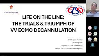 Case Discussion quotLife on the line The Trials amp Triumph of VV ECMO Decannulationquot [upl. by Freyah]