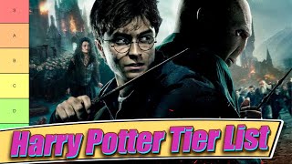 Harry Potter Tier List  10 Wizarding World Movies Ranked [upl. by Auhsuj]