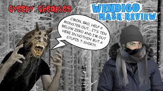 Creepy Cheapies Mask Review Wendigo by Ghoulish Productions [upl. by Hawk]