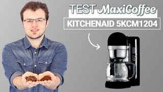 KITCHENAID 5KCM1204  Cafetière filtre  Le Test MaxiCoffee [upl. by Bui942]