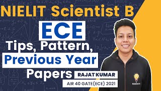 NIELIT Scientist B ECE Exam  Tips Pattern and Previous Year Papers [upl. by Heins]