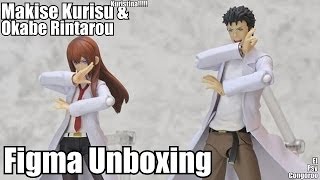 Makise Kurisu Labcoat amp Okabe Rintarou  Figma Unboxing [upl. by Kuhlman]